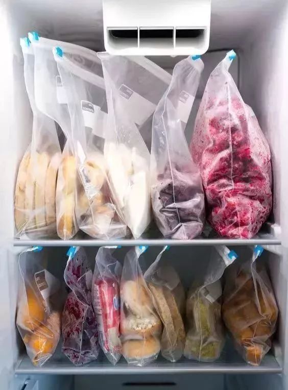 滑動拉鏈密封塑料食品袋(圖2)