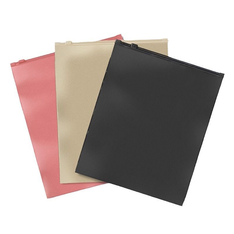 CPE磨砂彩色塑料拉鏈袋（私密用品 分裝袋）(圖1)