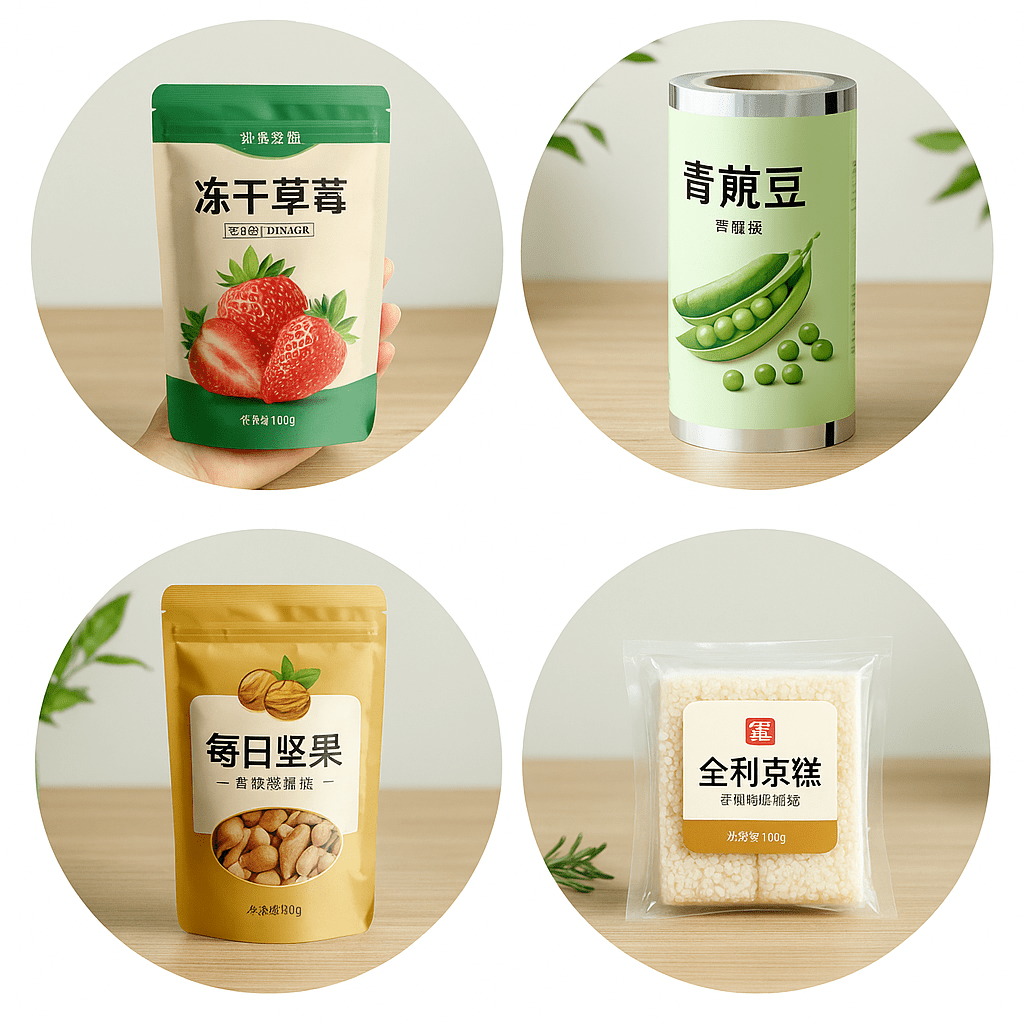 可降解塑料袋示意圖