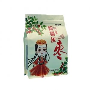 八邊封側(cè)面開窗透明食品袋子