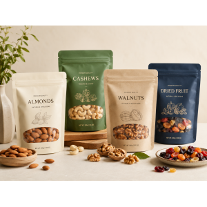 堅(jiān)果零食品牌包裝升級(jí)案例：從普通包裝到高阻隔自立拉鏈袋